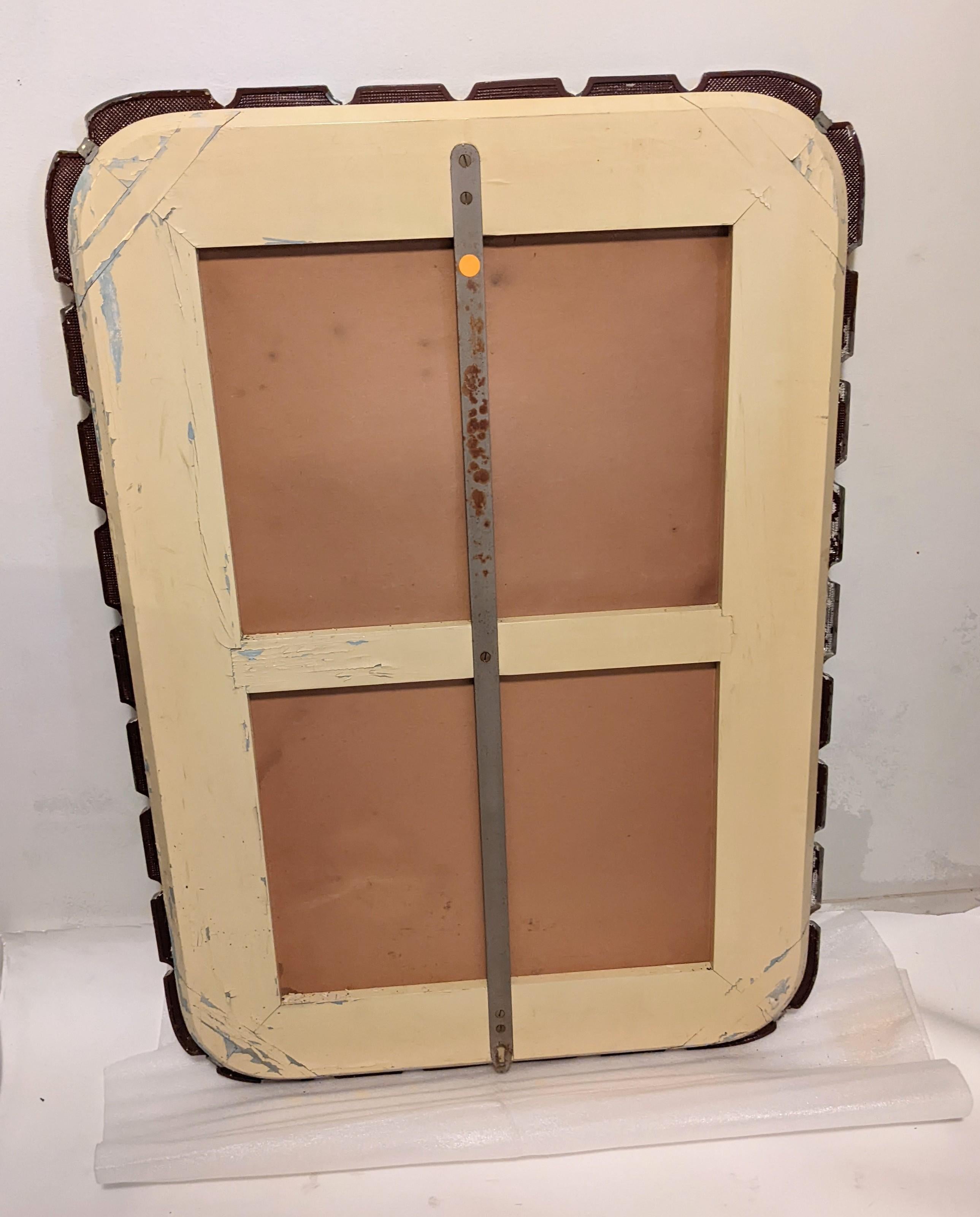 Pair of Cast Glass Tile Mirrors by Carl Fagerlund, Orrefors, 1950 14
