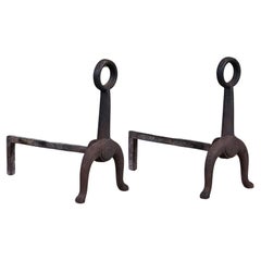 Pair of Cast Iron Arts
Crafts Andirons Pair of Cast Iron Arts
Crafts Andirons