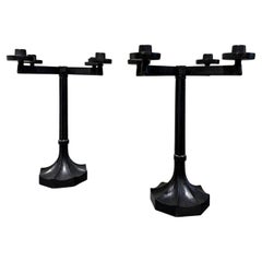 Iron Candle Holders