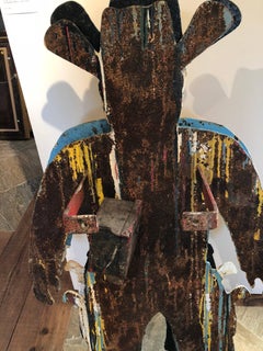 Pair of Cast-Iron Cowboy Shooting Gallery Targets