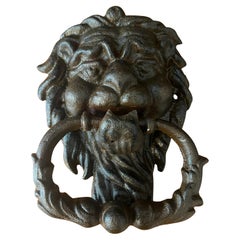 Cast Iron Lion Door Knockers