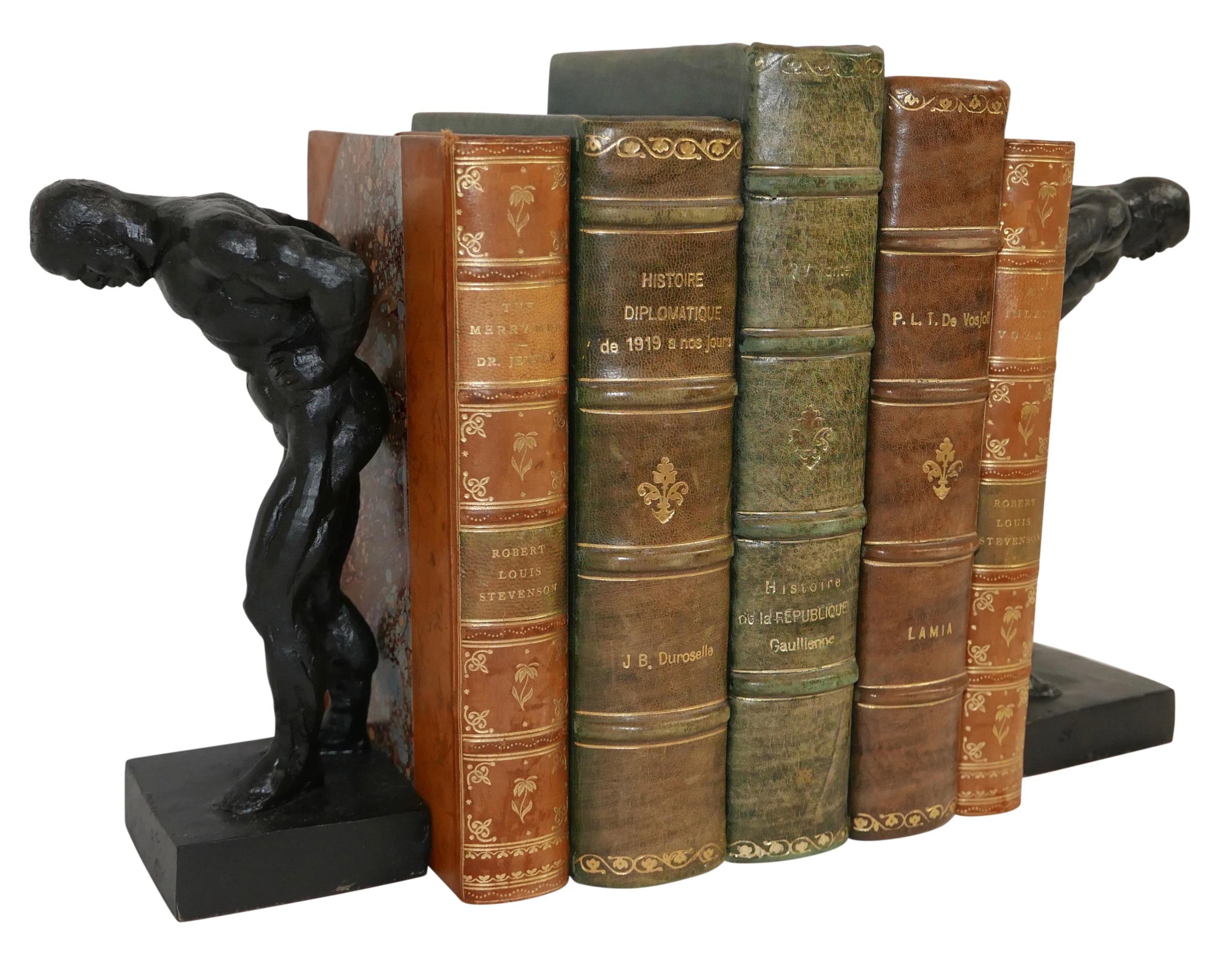 masculine book ends