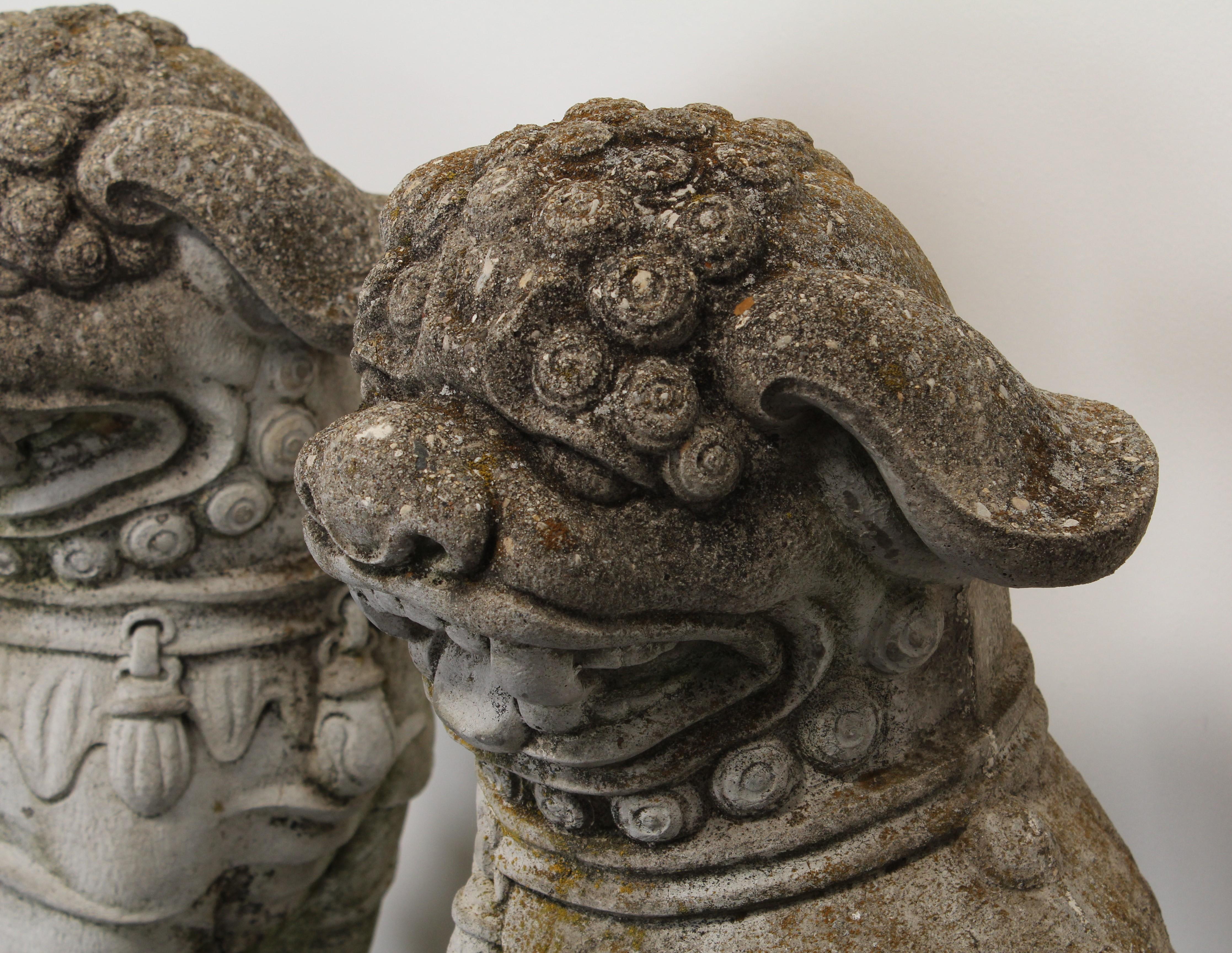 foo dog statues for garden