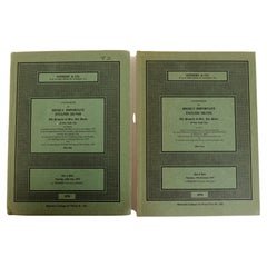 Retro Pair of Catalogs of Highly Important English Silver, Property of Fay Plohn, NY