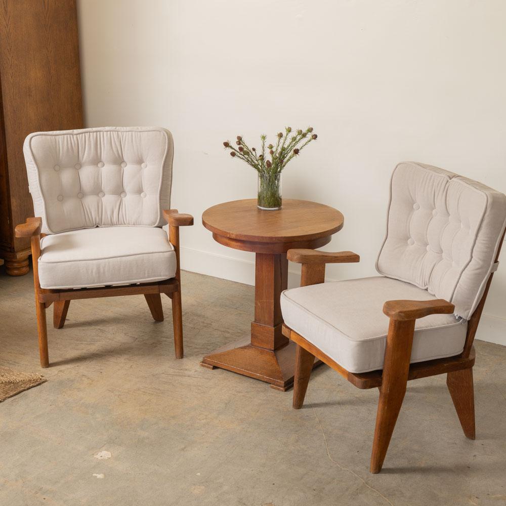 Paire de chaises Catherine de Guillerme et Chambron en vente 11