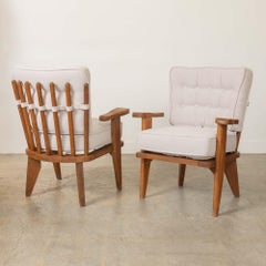 Paire de chaises Catherine de Guillerme et Chambron