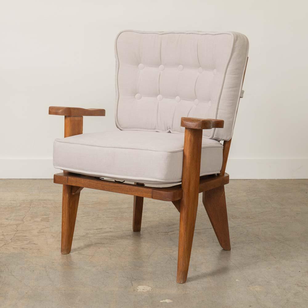 20ième siècle Paire de chaises Catherine de Guillerme et Chambron en vente