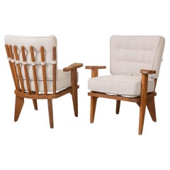 Pair of "Catherine" Chairs by Guillerme et Chambron