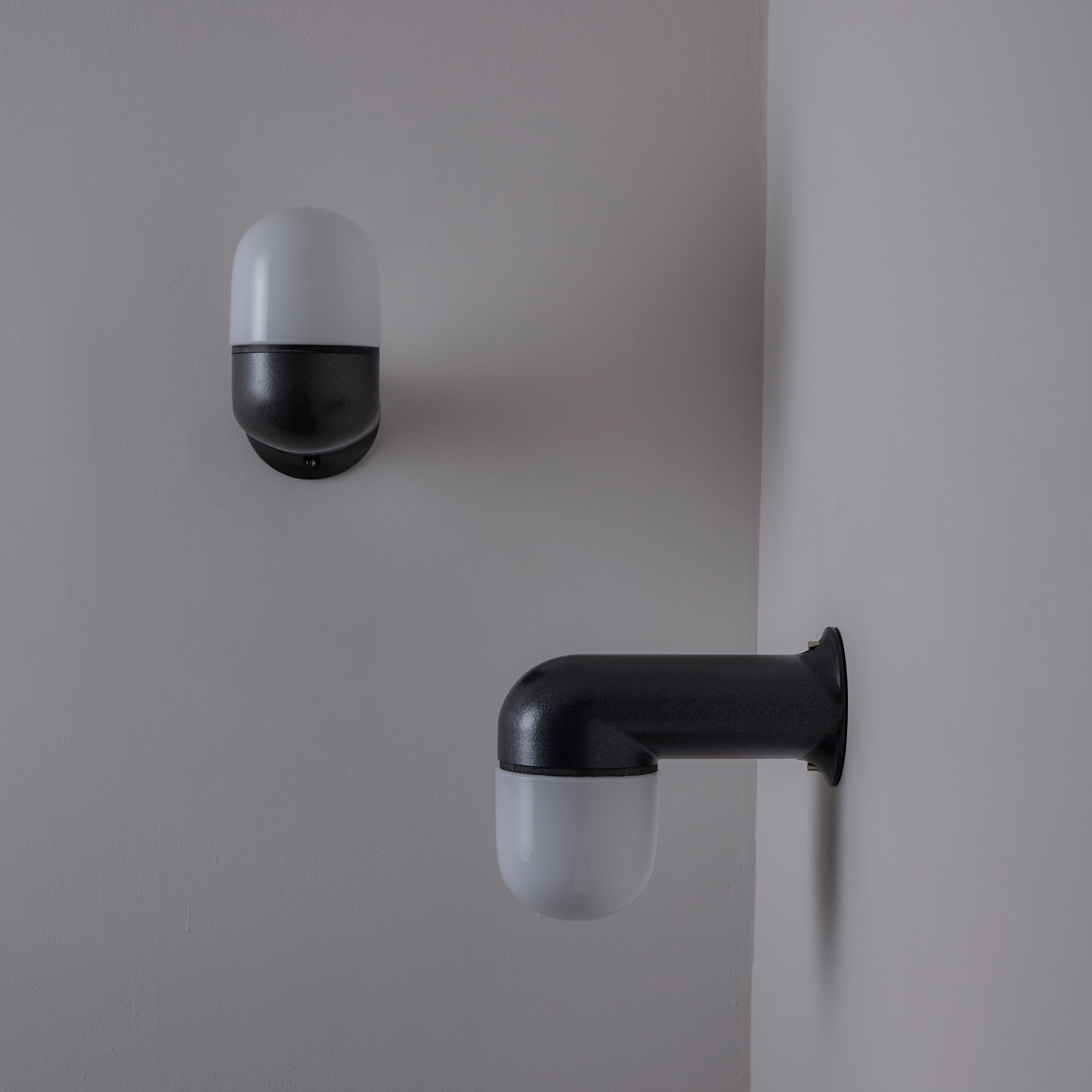 Etched Pair of 'Catilina' Wall Lights by Sergio Mazza for Artemide For Sale