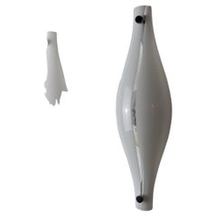 Pair of "Cat's eyes" Murano Mazzega sconces, hand-blown, Italy, 1960