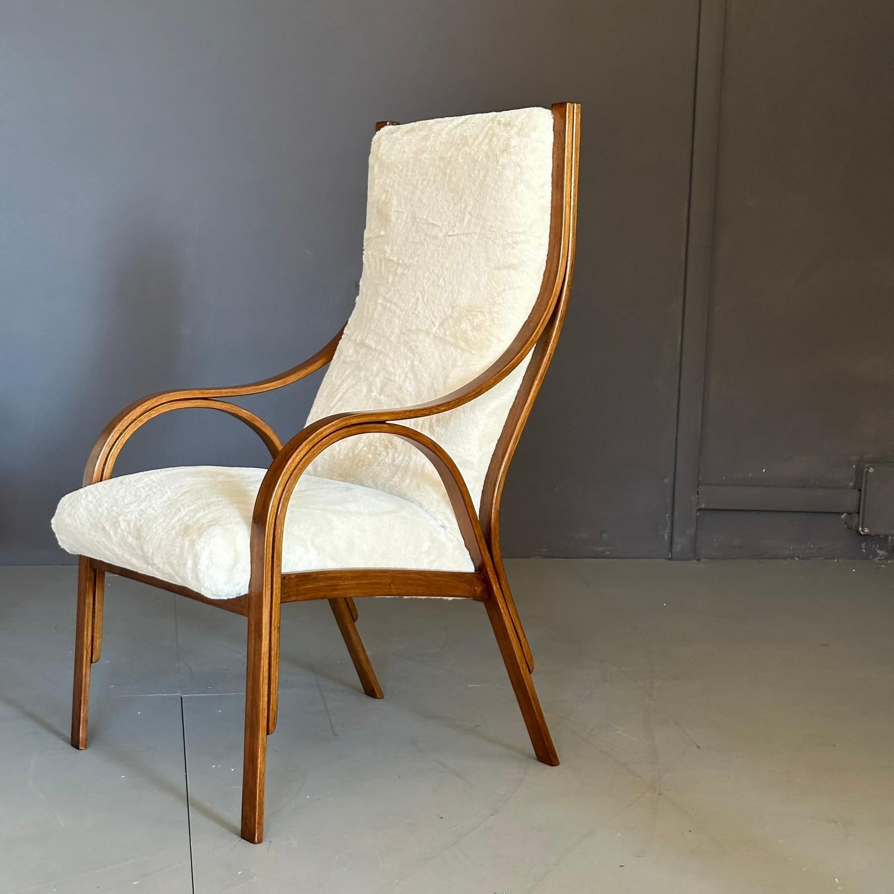 Paar Sessel „Cavour“ 1959 G. Stoppino V. Gregotti L. Meneghetti für S.I.M., Paar (Moderne der Mitte des Jahrhunderts) im Angebot