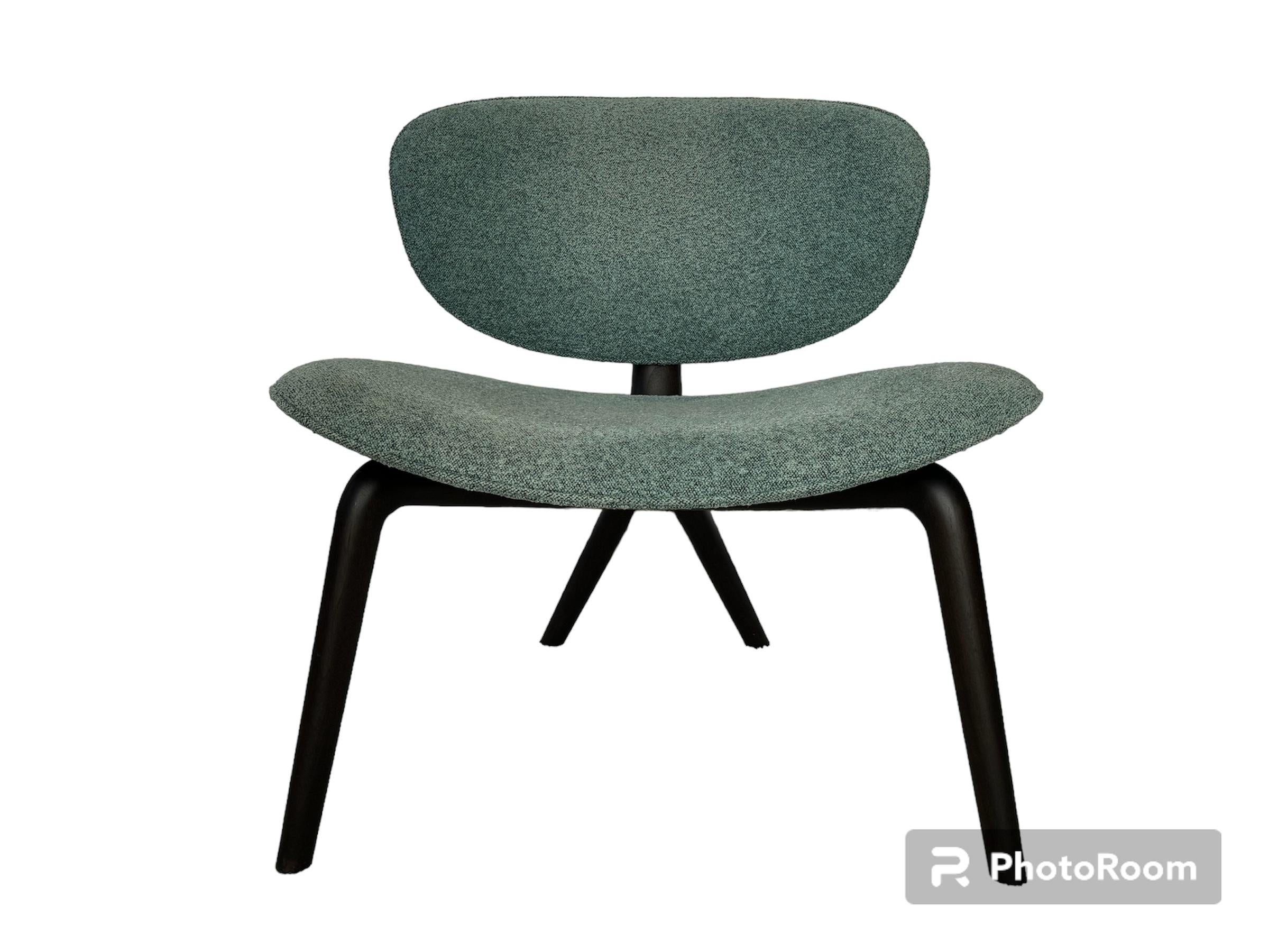 Modern Pair of Ceccotti Ronnie chairs For Sale