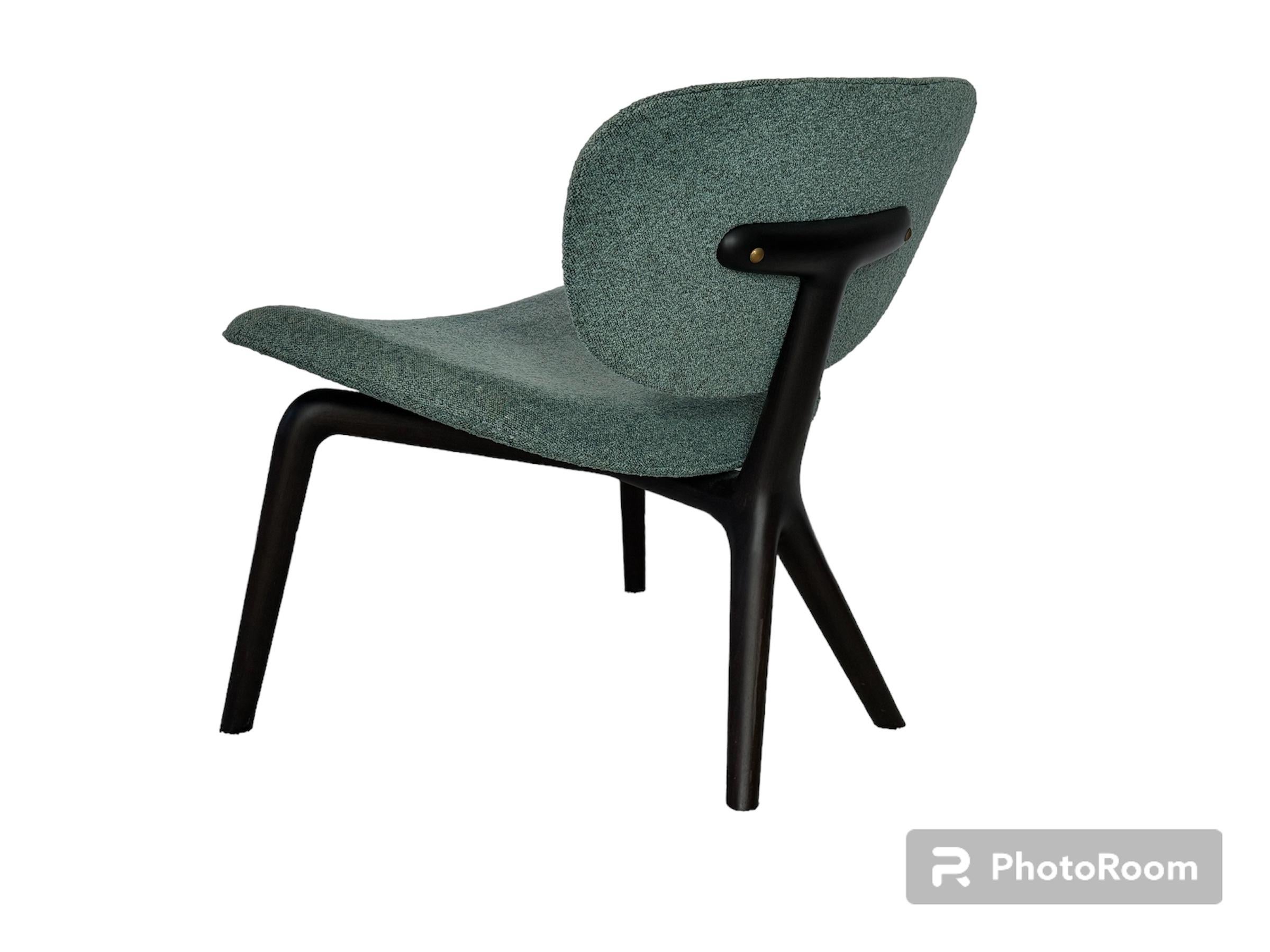 Upholstery Pair of Ceccotti Ronnie chairs For Sale
