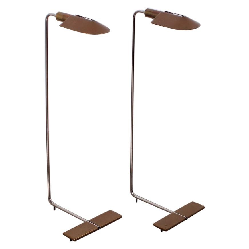 Pair of Cedric Hartman Floor Lamps