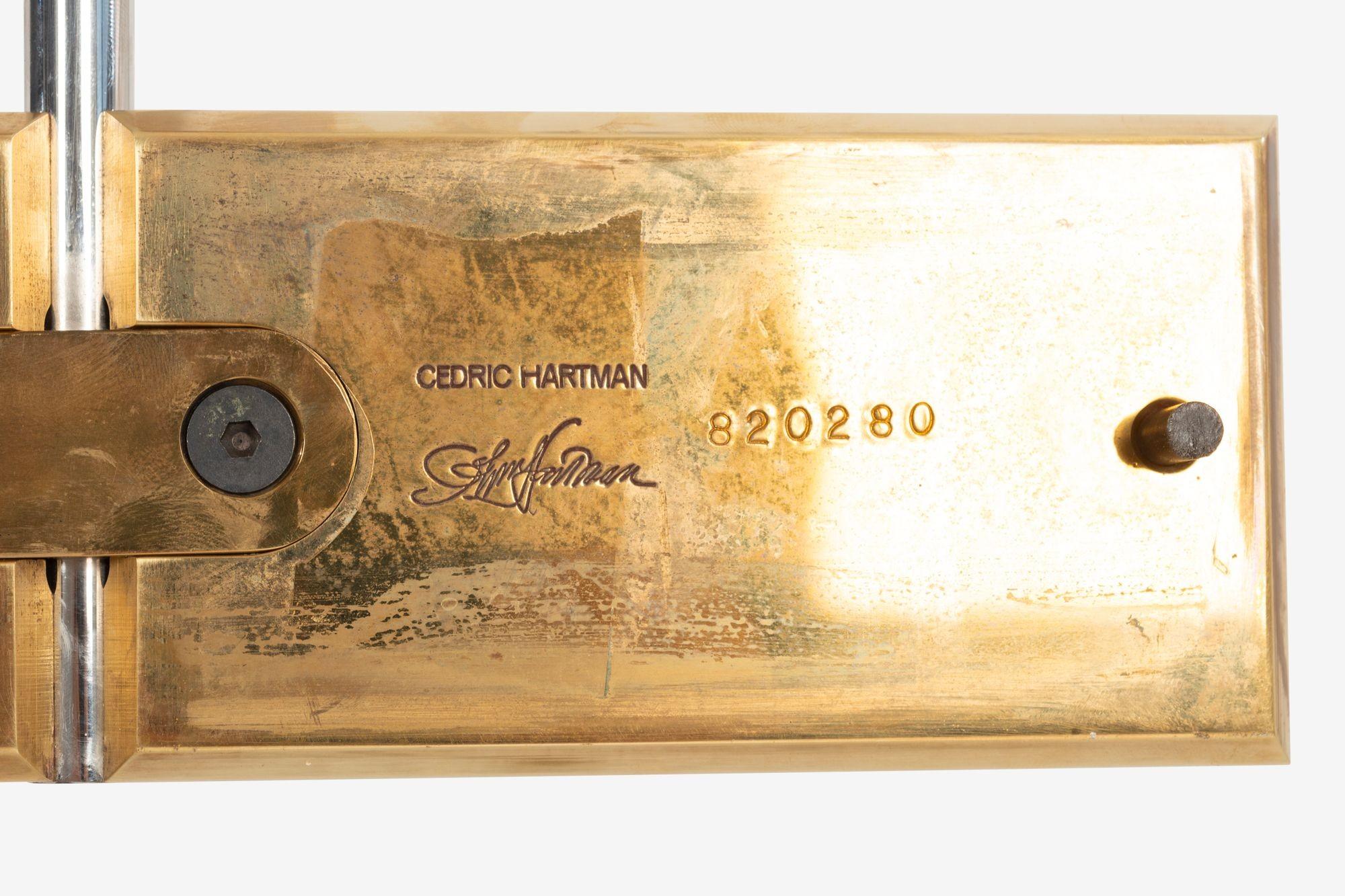 Paar Cedric Hartman Low Profile Stehlampen 1965c im Angebot 8