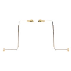 Paire de Cedric Hartman Low Profile MOMA Floor Luminaire 1H, 1966