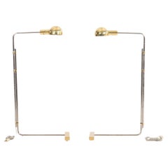 Pair of Cedric Hartman Low Profile MOMA Floor Luminaire 1H, 1966