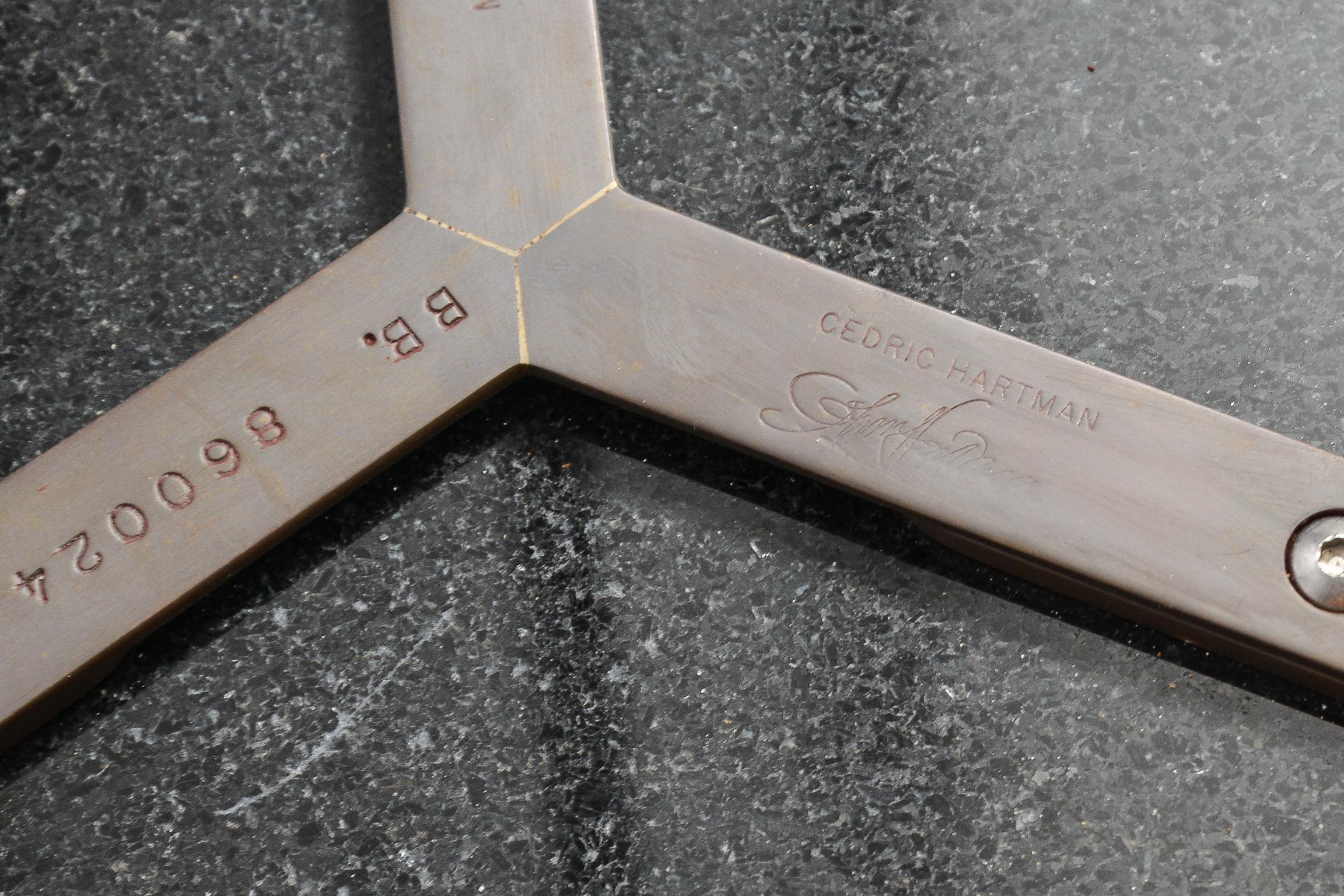 Late 20th Century pair of Cedric Hartman Tables