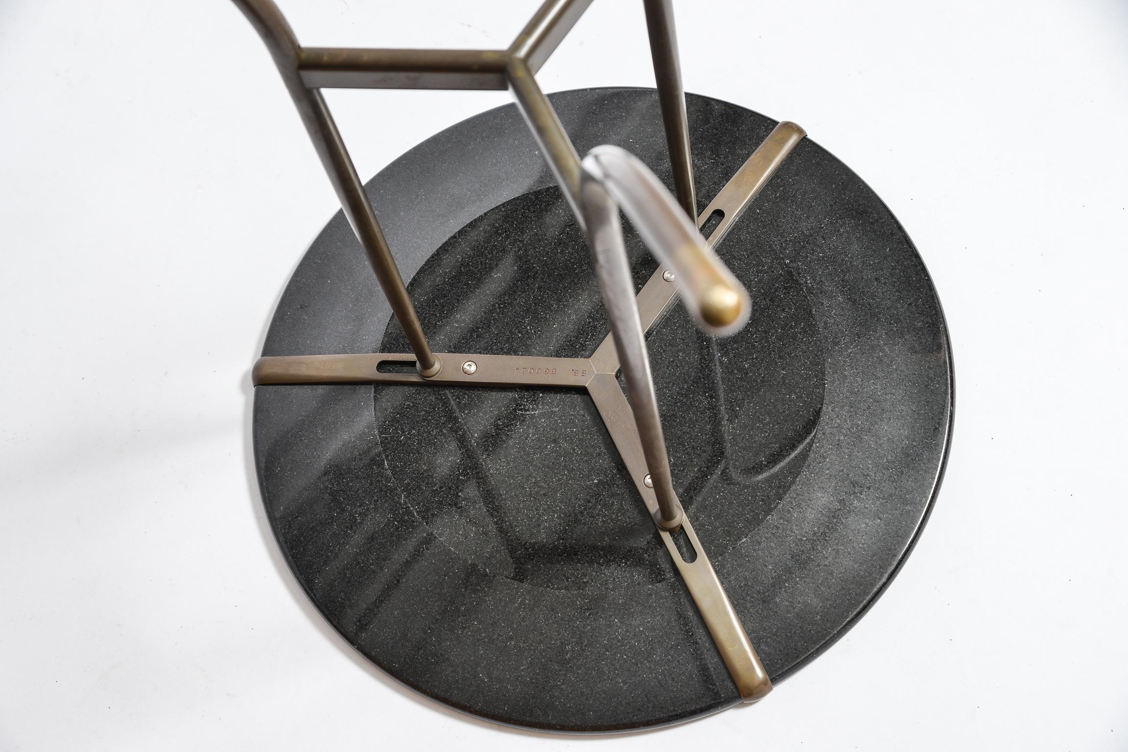 Brass pair of Cedric Hartman Tables