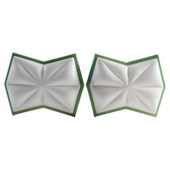 Pair of Ceiling Lights, Italy Mid-20th Century