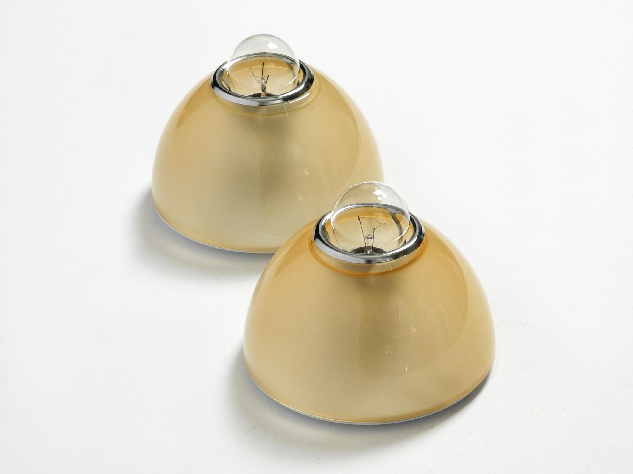 Italian Pair of ceiling or wall lamps by Ernesto Gismondi for Artemide Model Tilos 1993 For Sale
