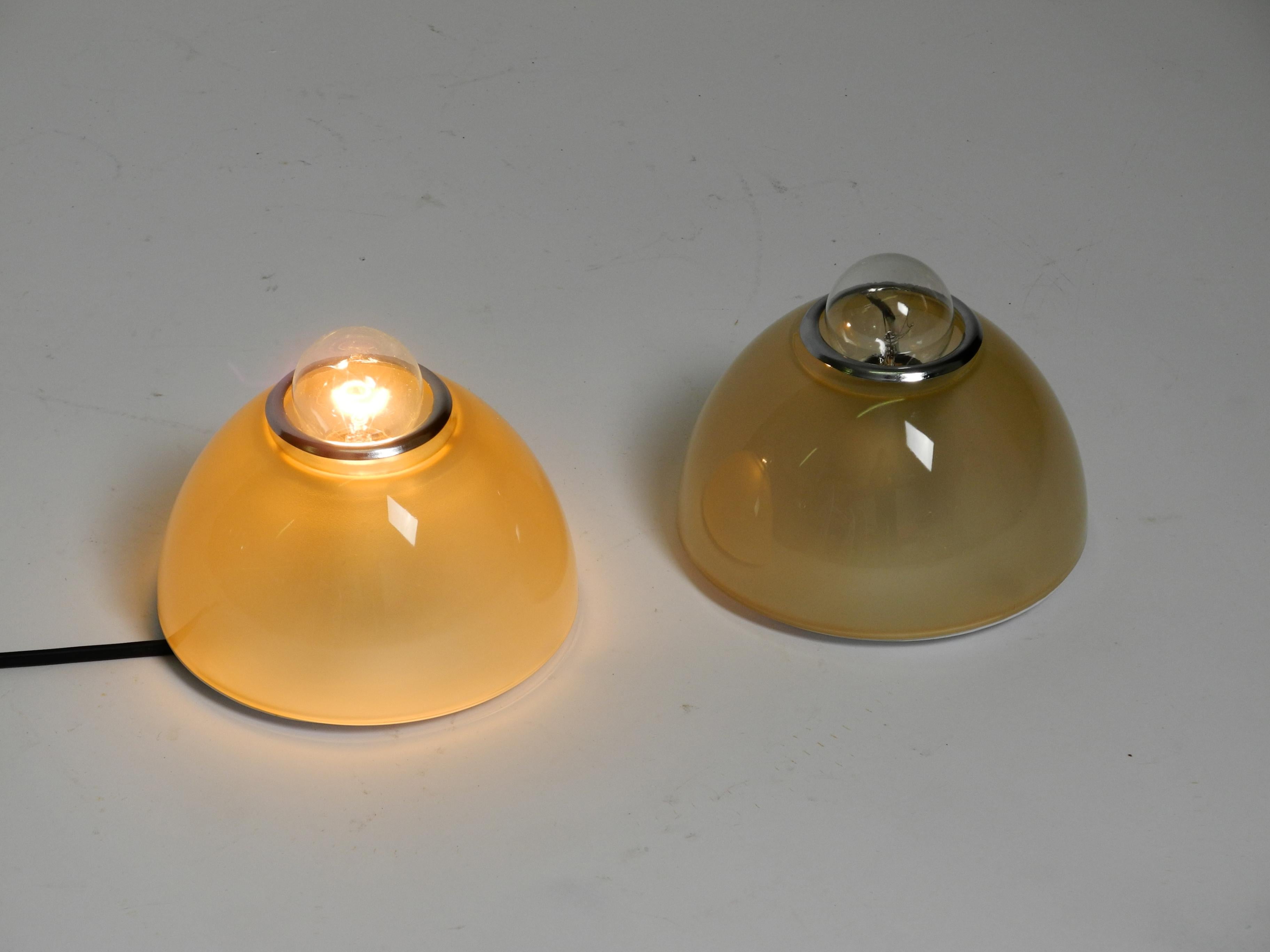 Post-Modern Pair of ceiling or wall lamps by Ernesto Gismondi for Artemide Model Tilos 1993 For Sale