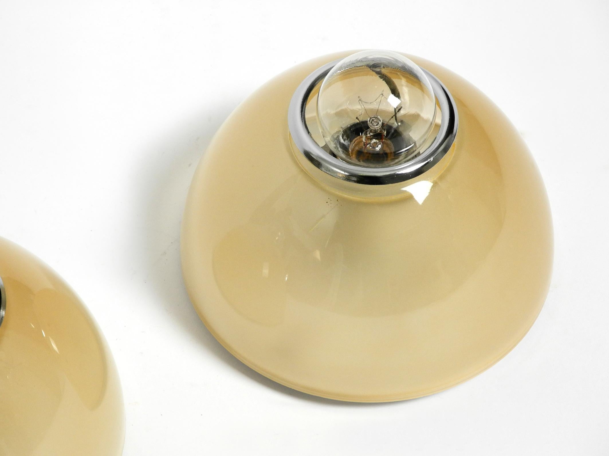 Metal Pair of ceiling or wall lamps by Ernesto Gismondi for Artemide Model Tilos 1993 For Sale