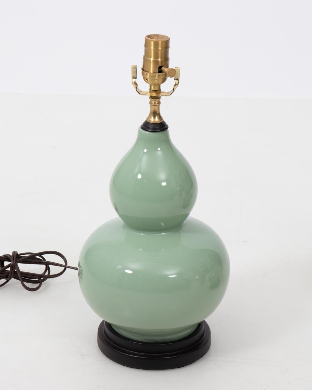 celadon gourd lamp
