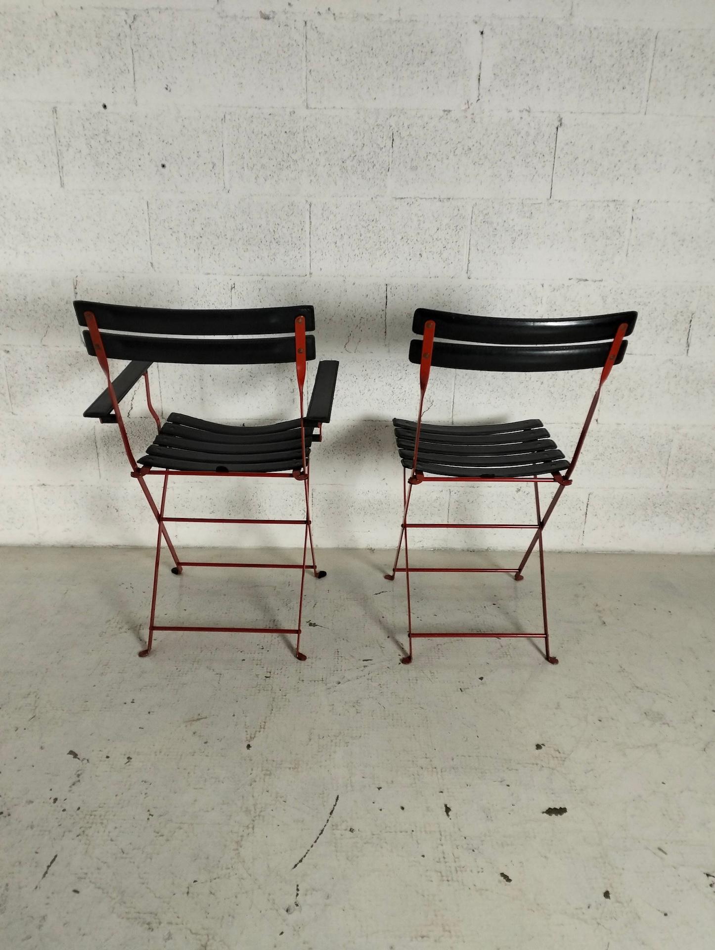 Paire de chaises pliantes Celestina de Marco Zanuso pour Zanotta - années 70, 80 en vente 4