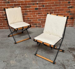 Pareja de sillas auxiliares de patio Celo Baldon