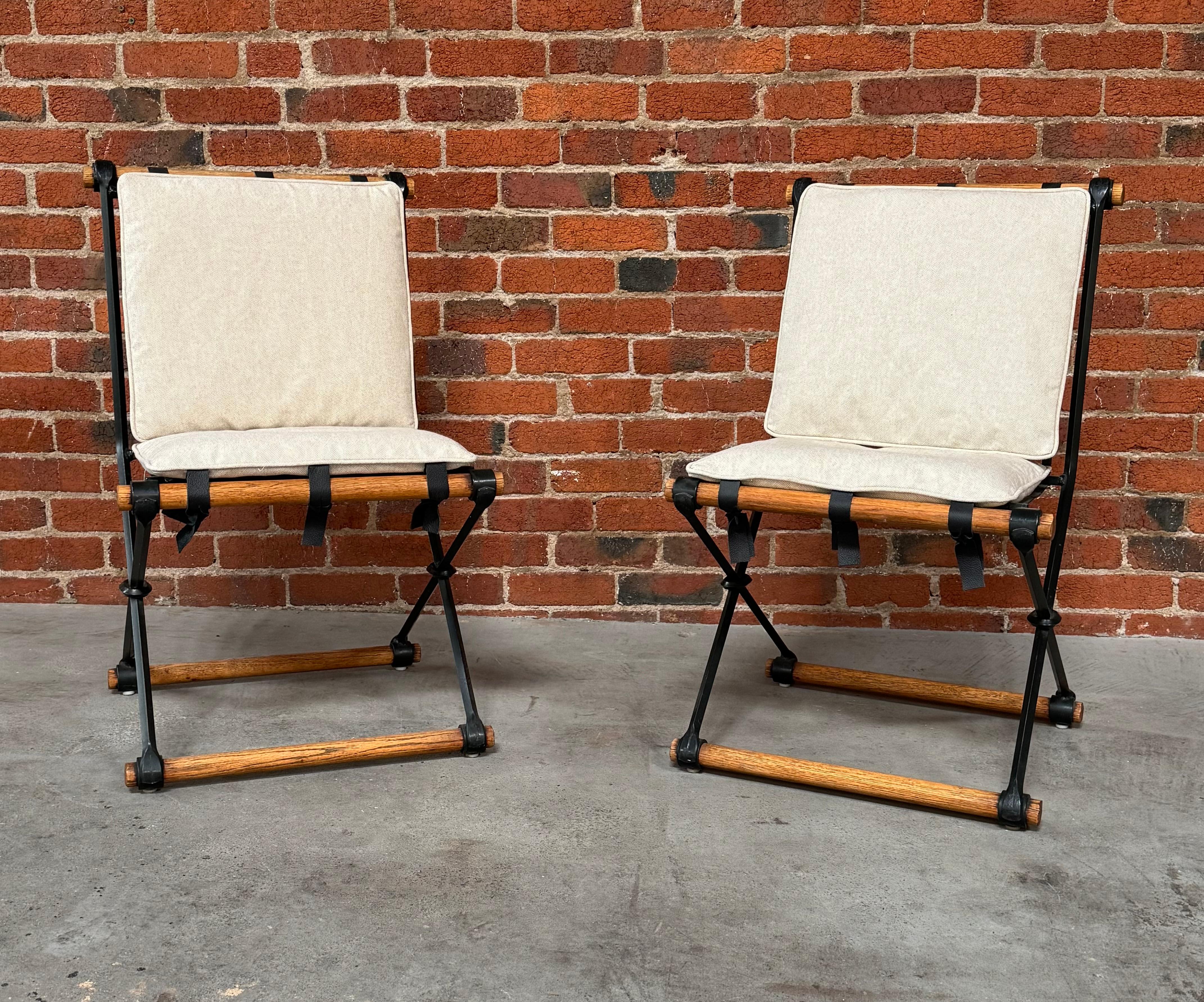 Mid-Century Modern Paire de chaises d'appoint Celo Baldon pour patio en vente