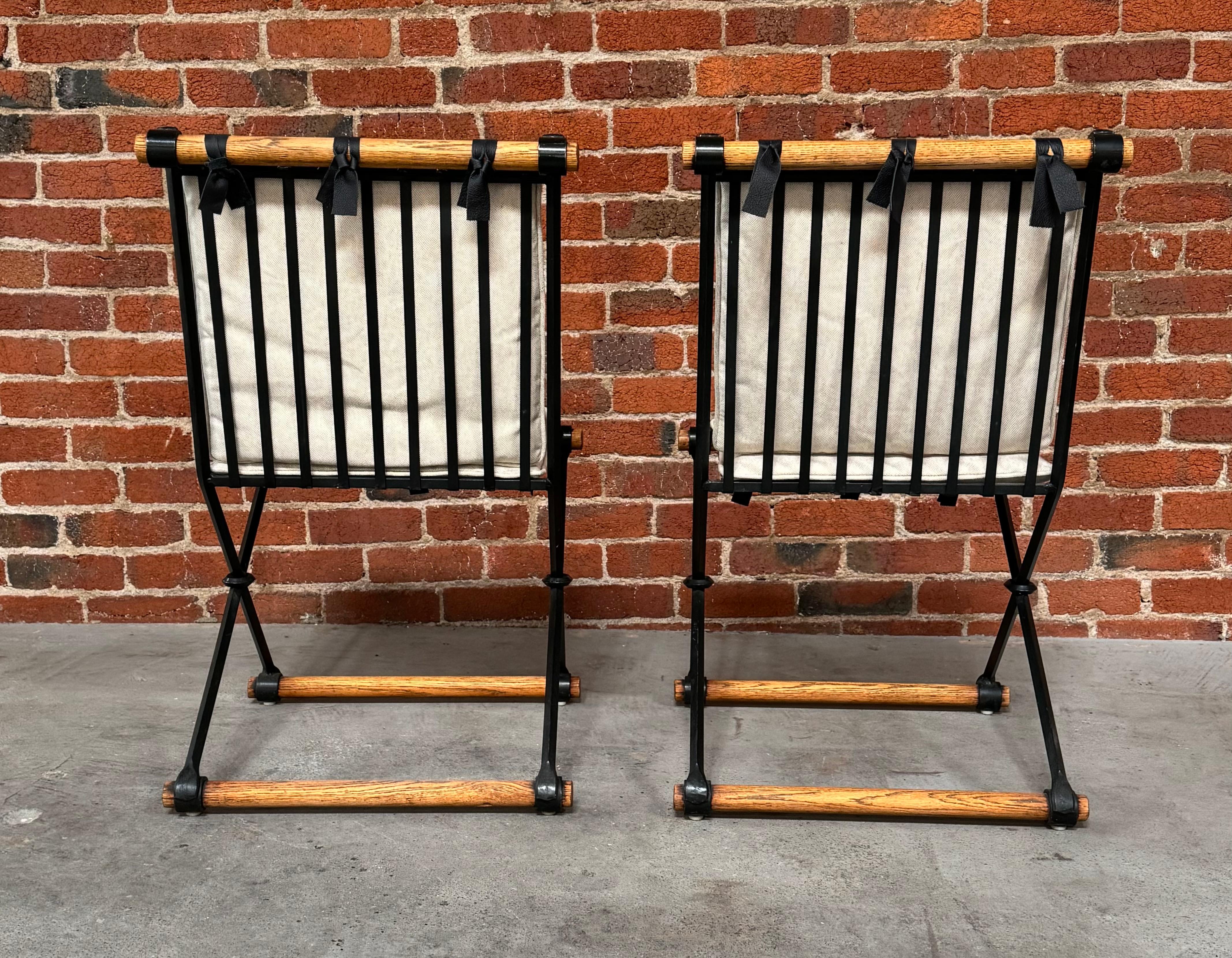 Paire de chaises d'appoint Celo Baldon pour patio en vente 1