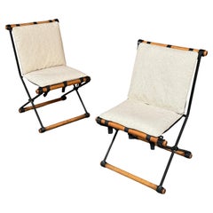 Paire de chaises d'appoint Celo Baldon pour patio