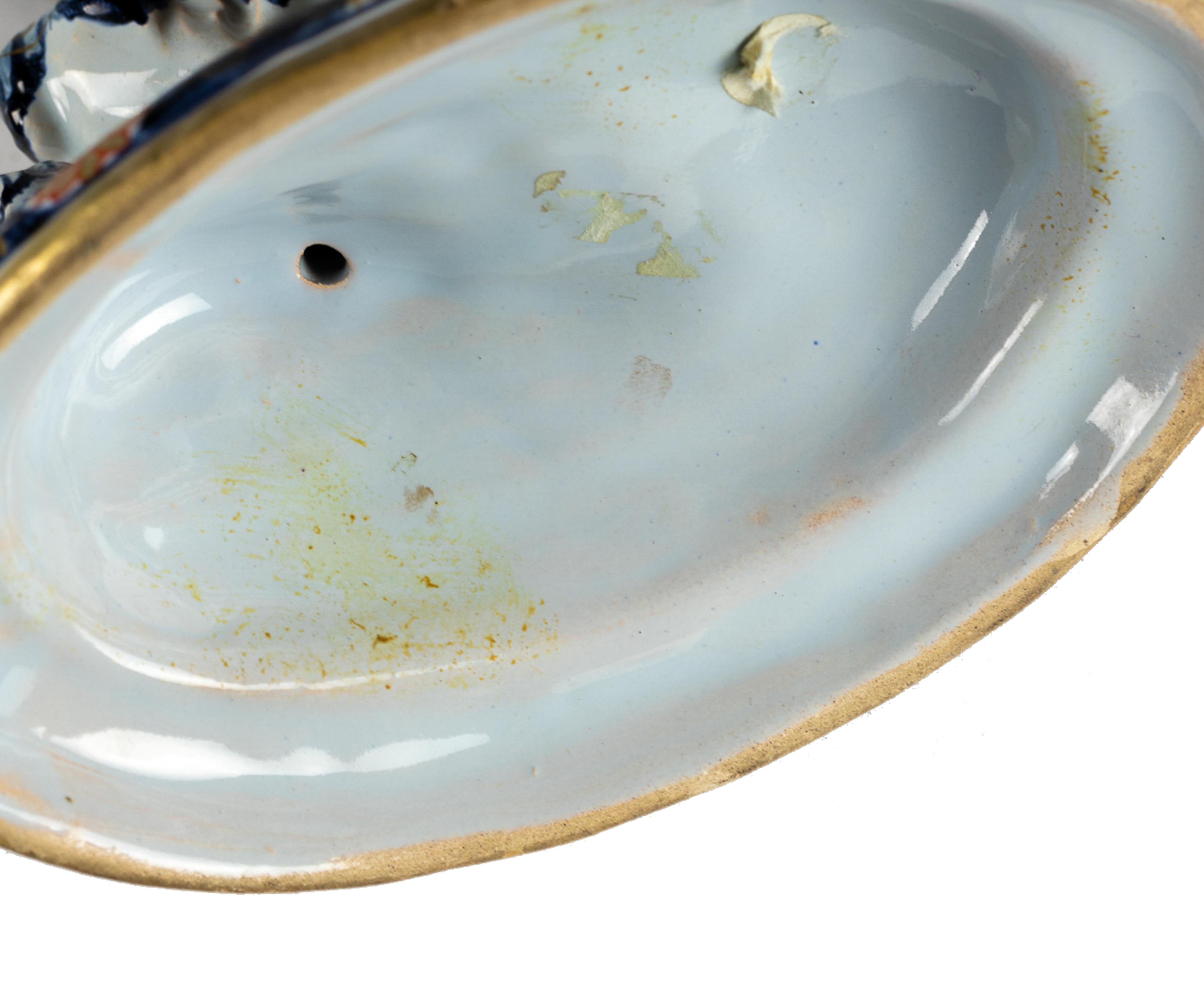 Coppia di portacandele in ceramica, Leoni di Emile Gallé, XIX secolo in vendita 8