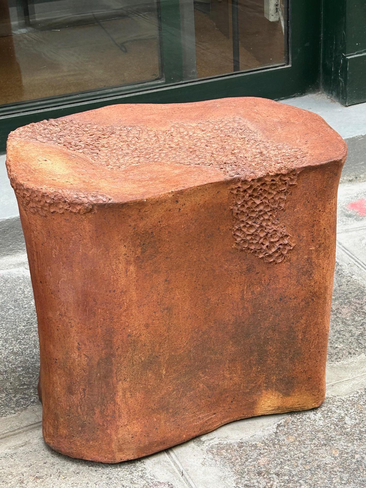 Fait main Paire de tables basses en céramique par Fourmanoir, France, 1980's en vente