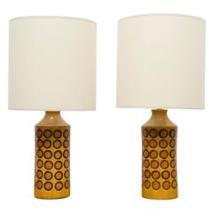 Pair of Ceramic Lamps, Bitossi, 1970s