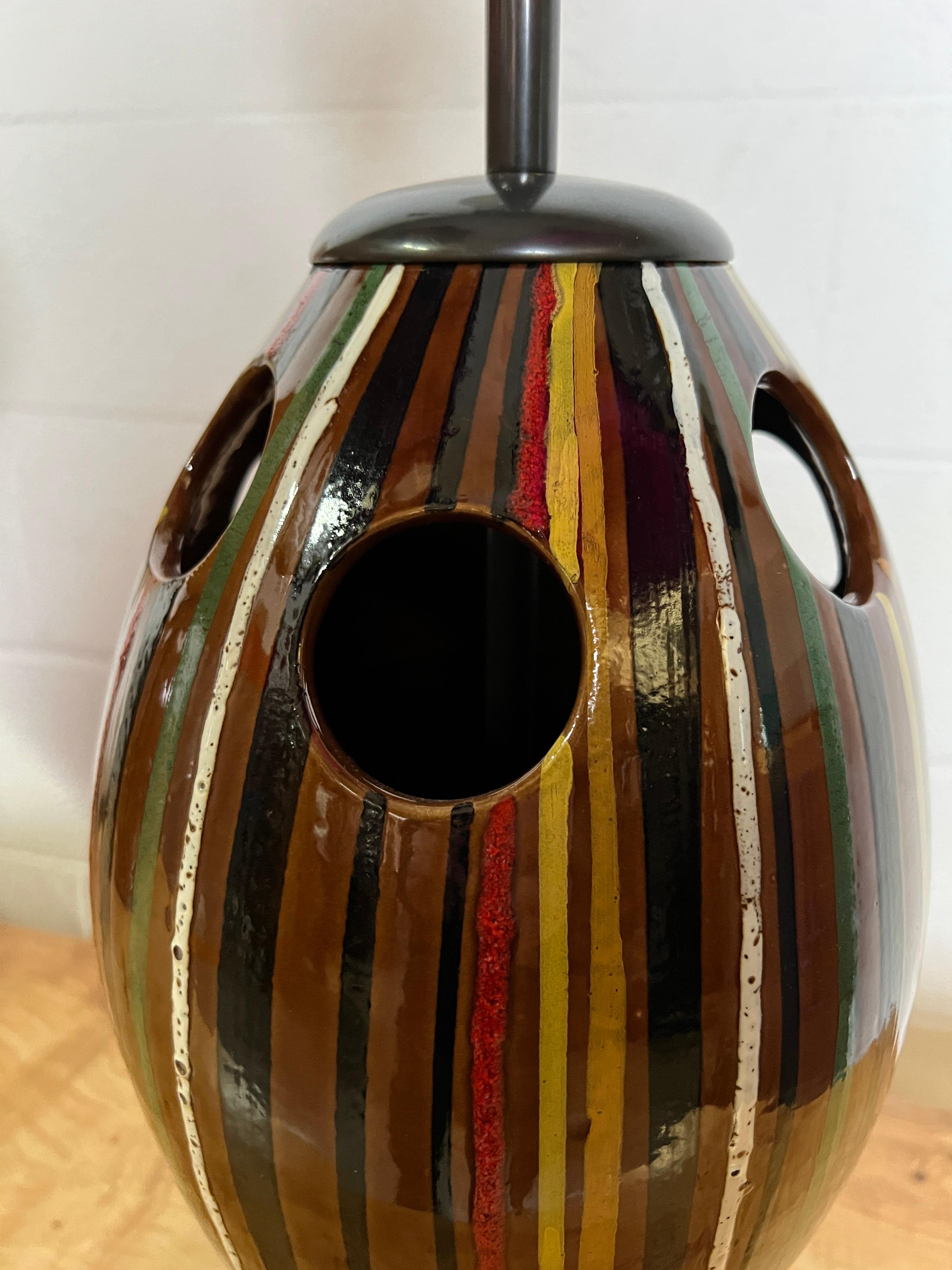 Pair of Ceramic Lamps by Bitossi 7