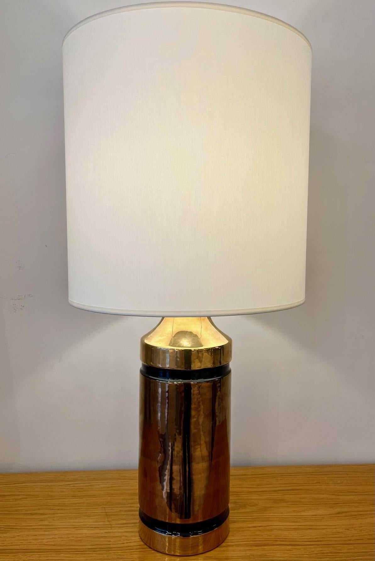 Paire de  Lampes en céramique de Bitossi Excellent état - En vente à Paris, Ile-de-France