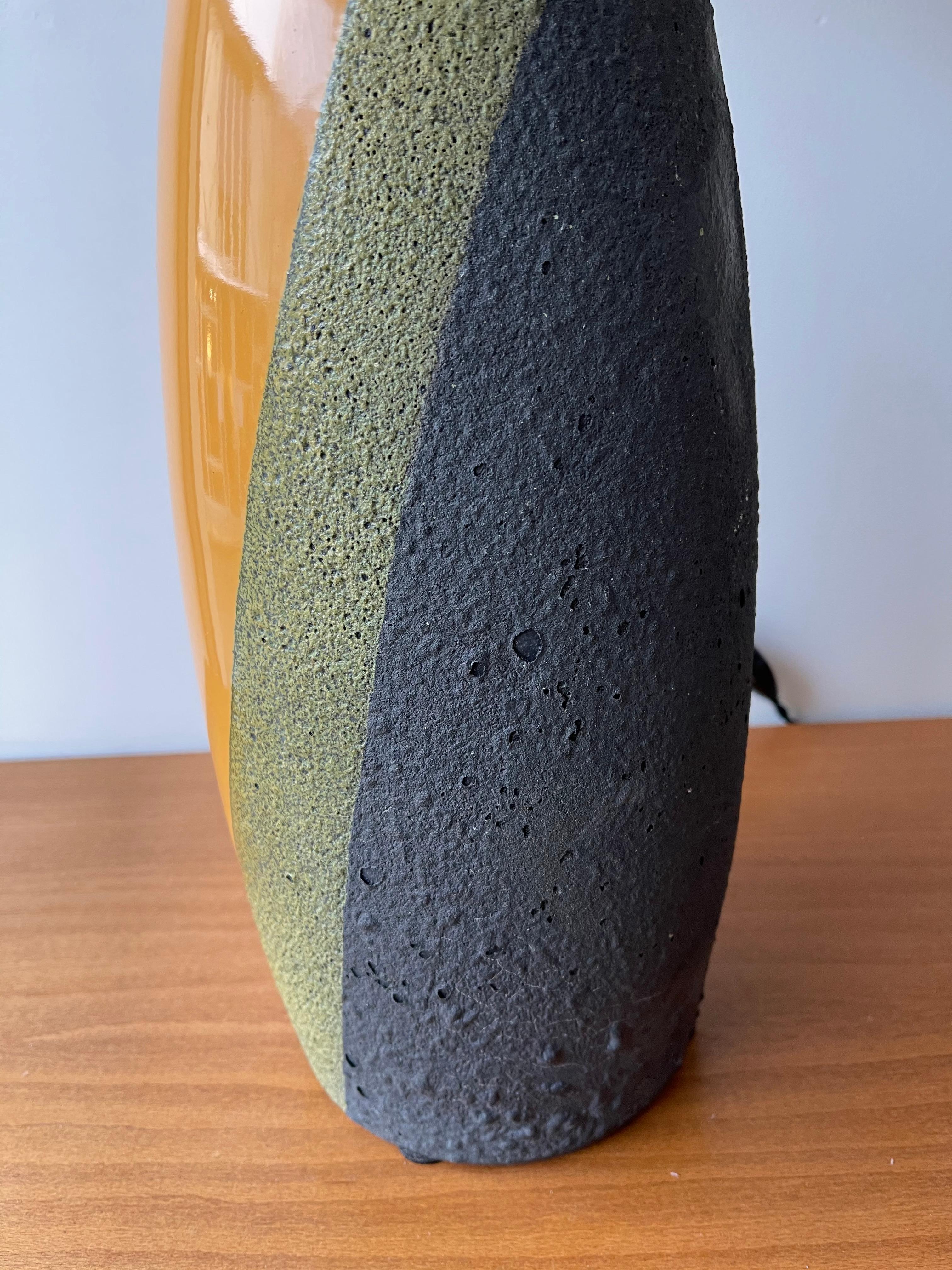 Pair of Ceramic Lamps by Ettore Sottsass for Bitossi, Italy, 1960s 2