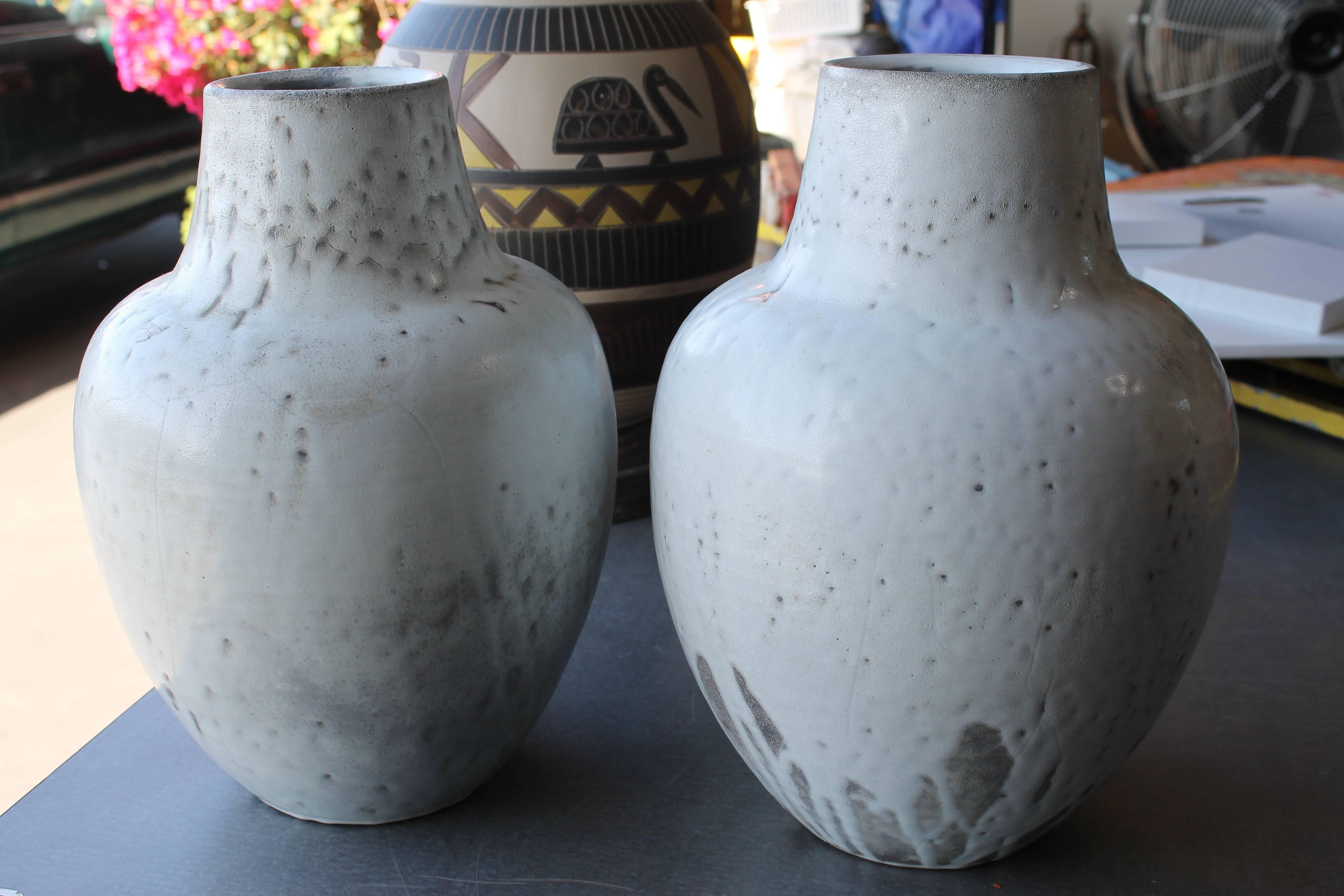 Pair of Ceramic Lamps by Mobach 2