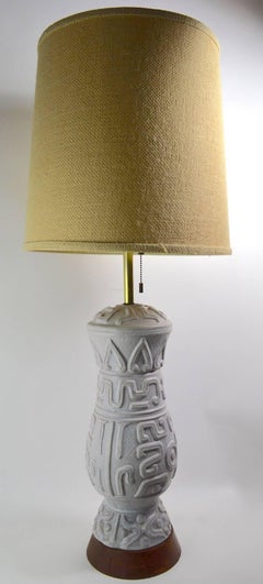 Pair of Ceramic Lamps by Thurston