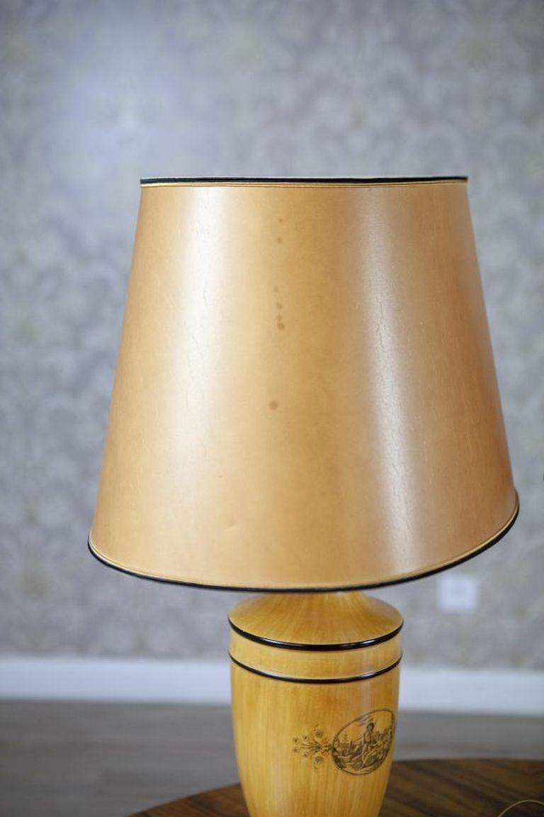 Pair of Ceramic Lamps from the Second Half of the 20th Century For Sale 1