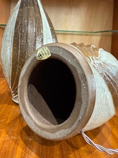 Pair of ceramic lamps Soholm Denmark 1970