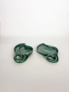 Pair of Ceramic Relish Dishes, France, 1960s