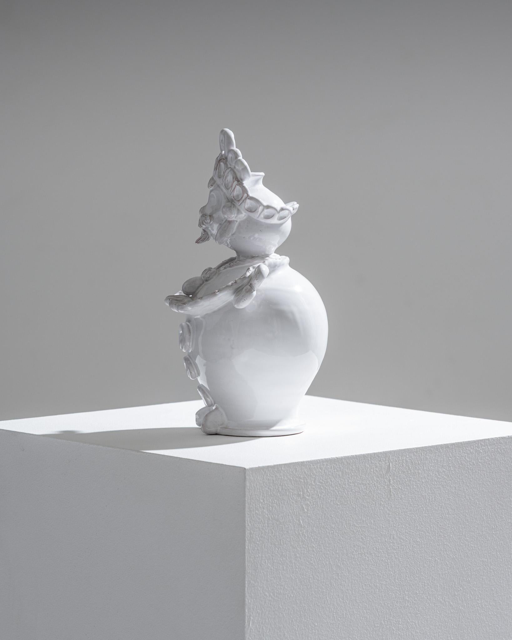 Paire de soliflores en céramique à tête de maure, 1970 en vente 9