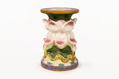 Pair of Ceramic Stools, circa 1900, France