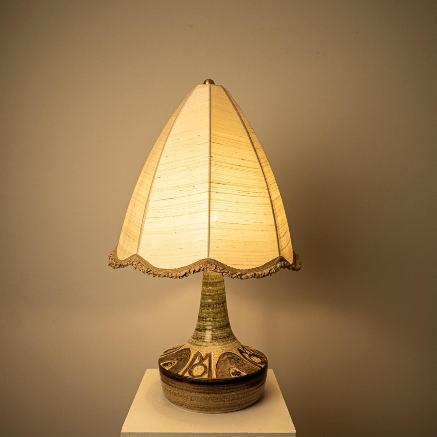 Other Pair of Ceramic Table Lamp by Noomi Backhausen for Soholm, Denmark 1960s For Sale
