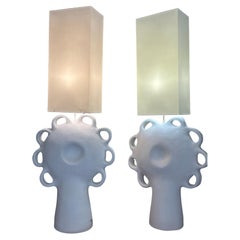Pair of Ceramic Table Lamp contemporary work 2024