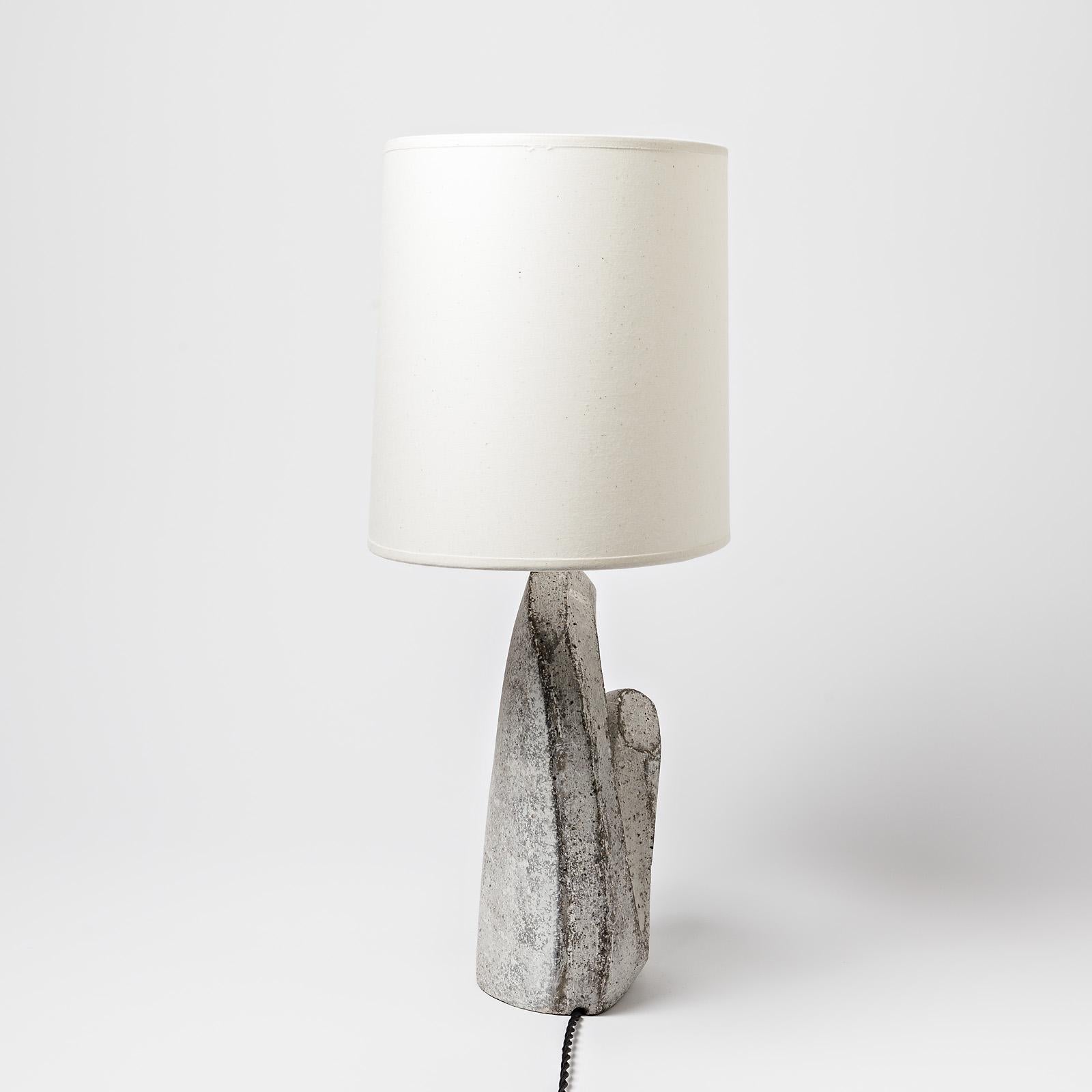 Pair of Ceramic Table Lamps by Maarten Stuer, circa 2021 8