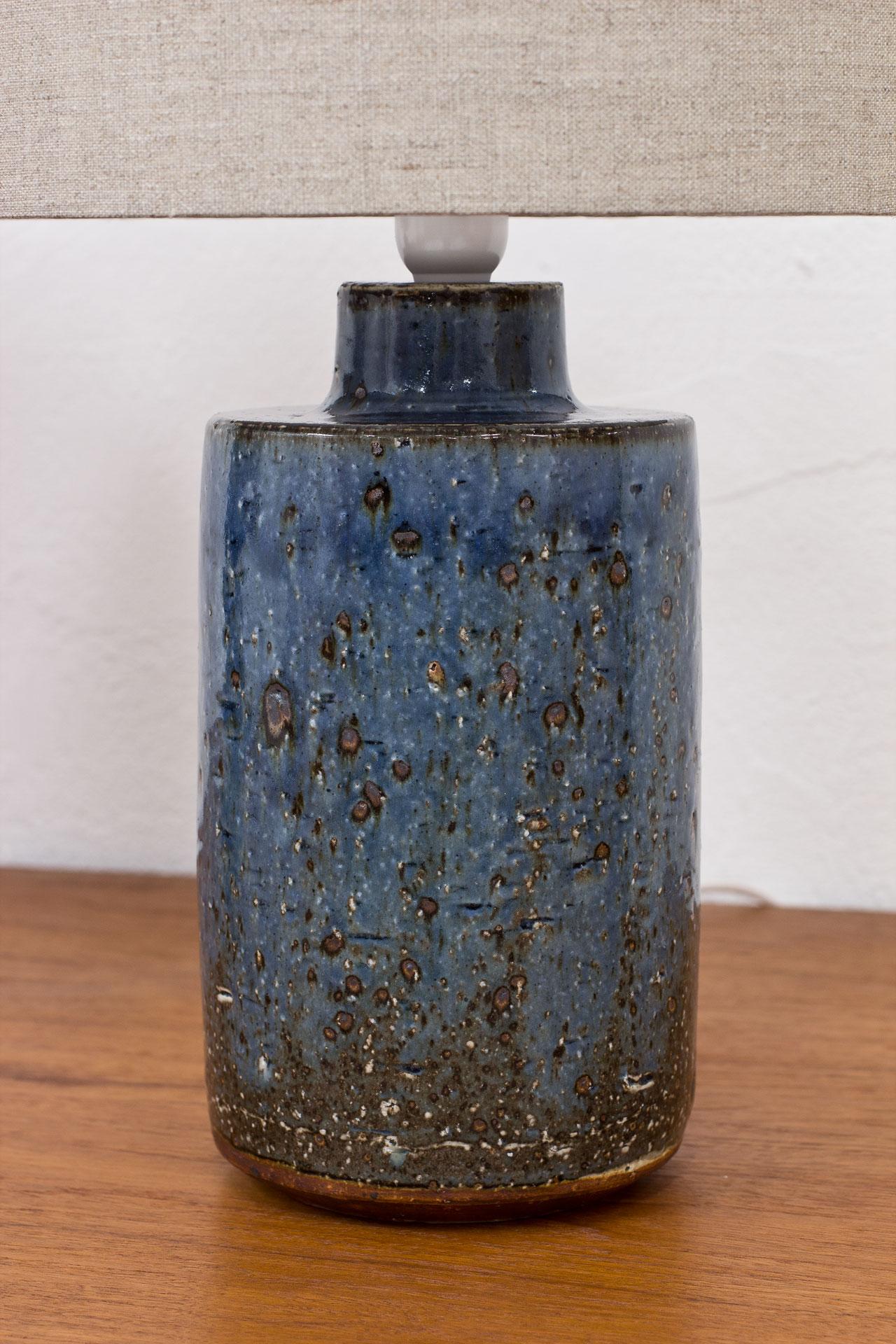 Pair of Ceramic Table Lamps by Marianne Westman for Rörstrand In Good Condition In Stockholm, Stockholms län
